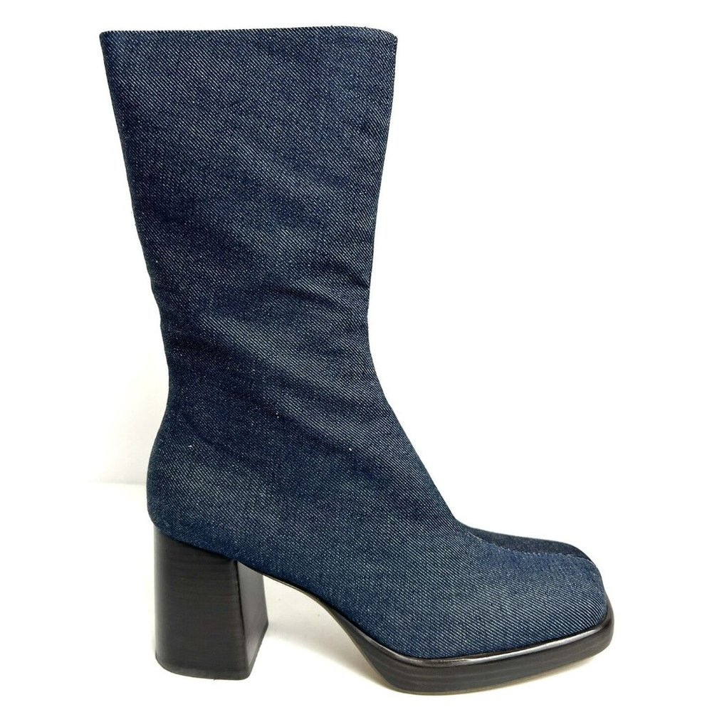 Rag & Bone Womens Matrix Boot Blue Size Eu41 M Us… - image 1